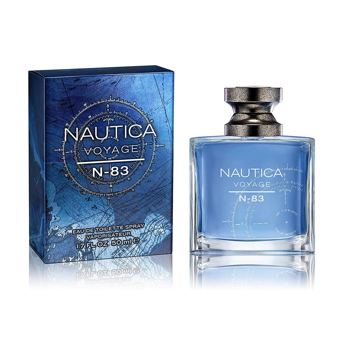 NAUTICA Voyage Heritage Eau de Toilette Spray, Cologne for Men, 1.7 oz