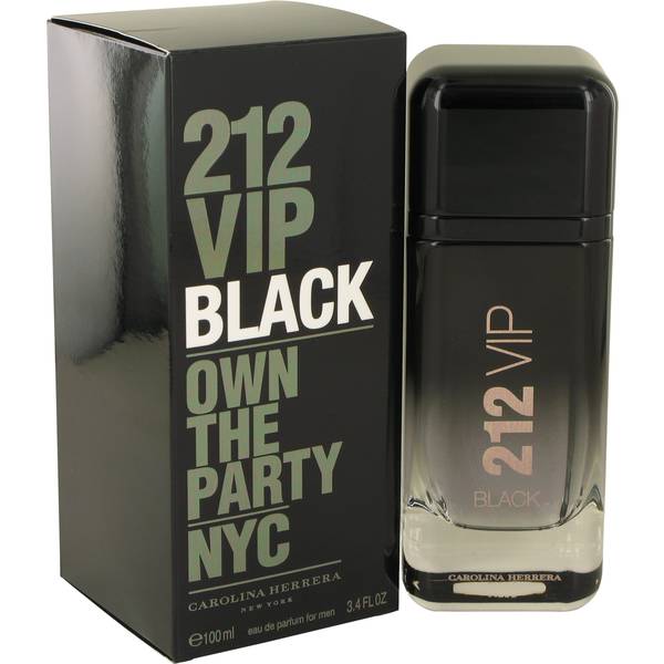 212 Vip Black Cologne Eau De Carolina Spray Herrera Parfum By