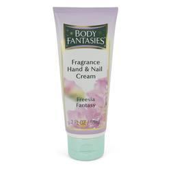 Body Fantasies Signature Freesia Hand & Nail Cream By Parfums De Coeur - Hand & Nail Cream