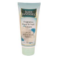 Body Fantasies Signature Fresh White Musk Hand & Nail Cream By Parfums De Coeur - Hand & Nail Cream