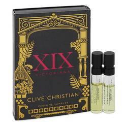 Clive Christian Xix Victoria Perfume Sample - Perfume Sampler Includes One Heliotrope and One Cedar Leaf Vial Sprays