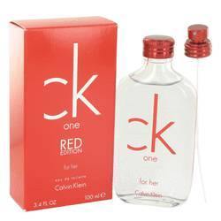 Ck One Red Eau De Toilette Spray By Calvin Klein Eau De Toilette Spray Calvin Klein 