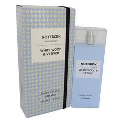 Notebook White Wood & Vetiver Eau De Toilette Spray By Selectiva SPA - Eau De Toilette Spray