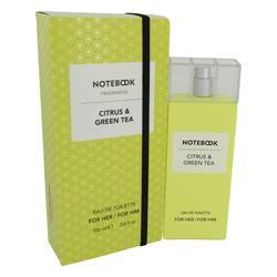 Notebook Citrus & Green Tea Eau De Toilette Spray (Unisex) By Selectiva SPA - Eau De Toilette Spray (Unisex)