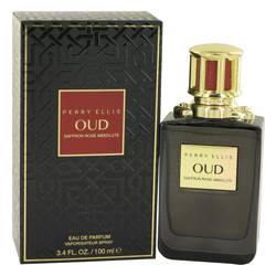 Perry Ellis Oud Saffron Rose Absolute Eau De Parfum Spray By Perry Ellis - Eau De Parfum Spray