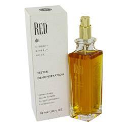 Red Eau De Toilette Spray (Tester) By Giorgio Beverly Hills - Eau De Toilette Spray (Tester)