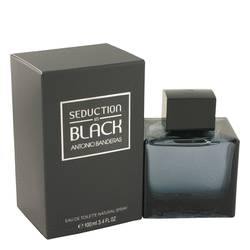 Seduction In Black Eau De Toilette Spray By Antonio Banderas - Eau De Toilette Spray