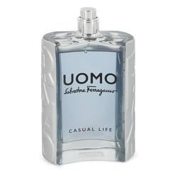 Salvatore Ferragamo Uomo Casual Life Eau De Toilette Spray (Tester) By Salvatore Ferragamo - Eau De Toilette Spray (Tester)