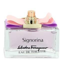 Signorina Eau De Toilette Spray (Tester) By Salvatore Ferragamo - Eau De Toilette Spray (Tester)